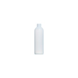 100ml Natural HDPE Tall Boston Round Bottle, 20/410 Neck